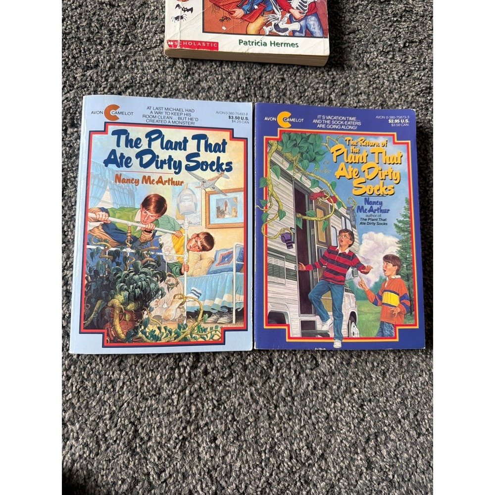 The Plant That Ate Dirty Socks Book Lot